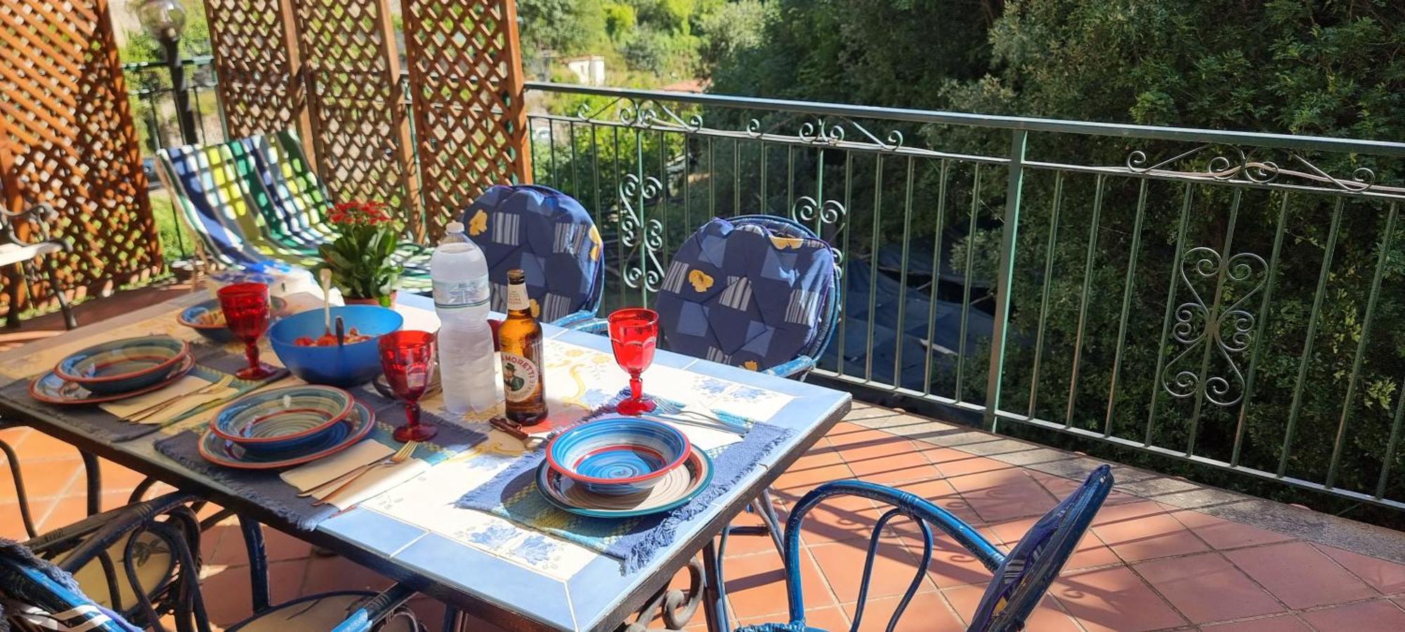 Casa Vacanze O'Mulin Ravello Via Fiume 2 Incrocio Pontone Eksteriør billede